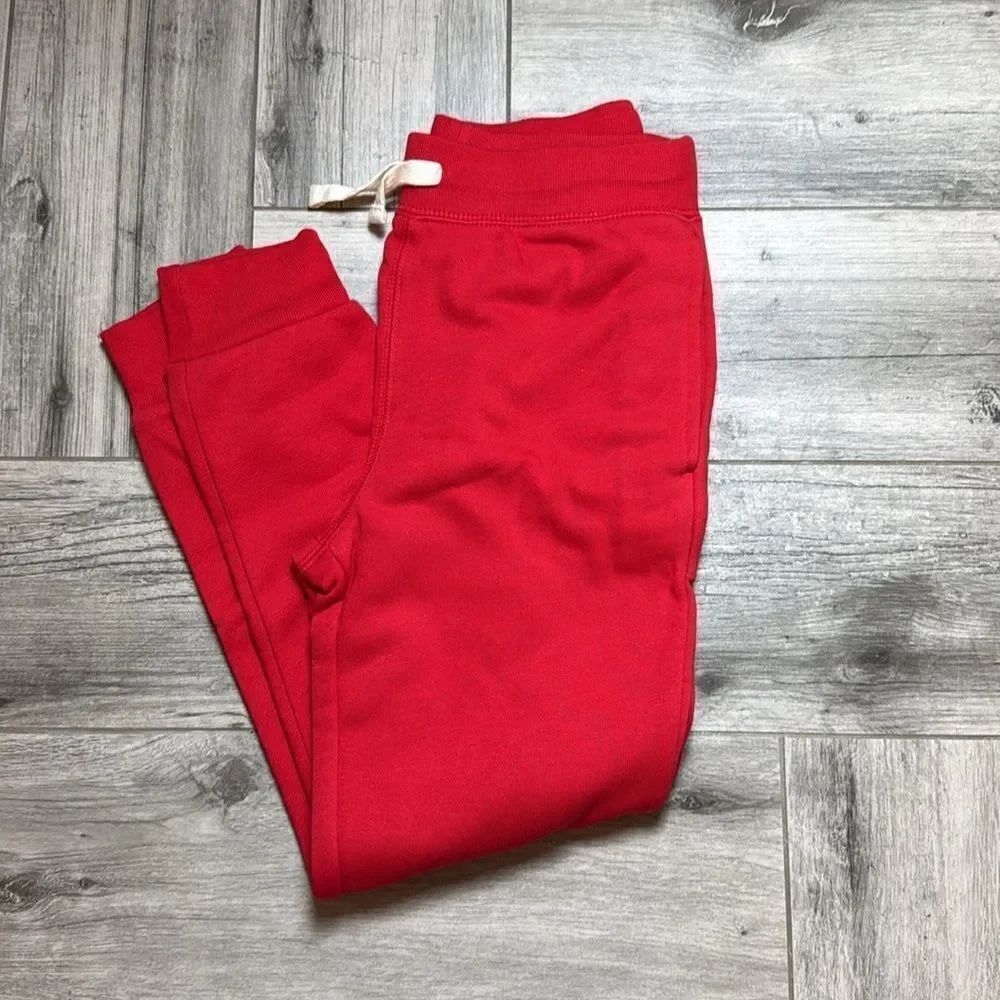 The Children's Place Fleece Jogger Pants Red Medium (7/8) NWT